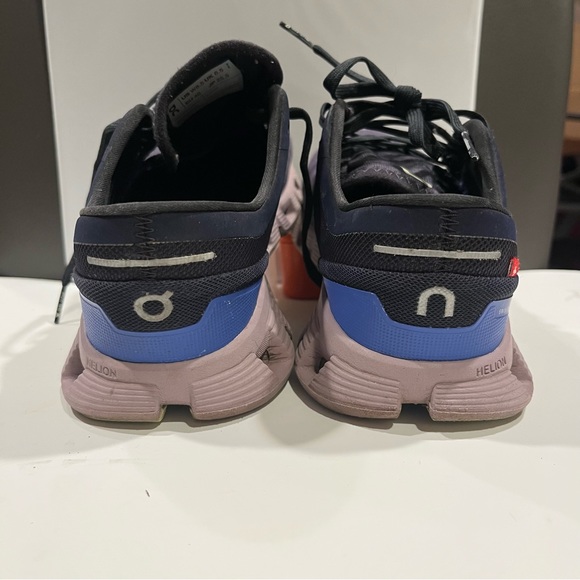 On Cloud X 3 Running Shoe Lightweight Training Midnight/ Heron Womens US 8.5 - Picture 2 of 6